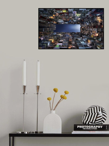 Beehive Buildings Poster och Canvastavla