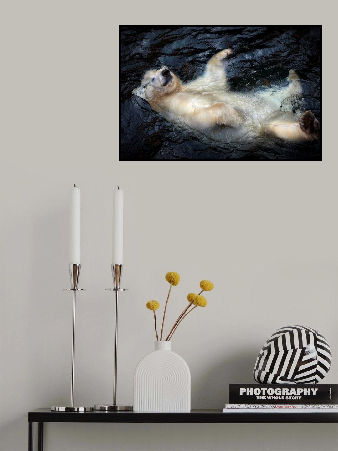HER CUTENESS, floating .... Poster och Canvastavla
