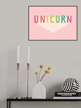 Unicorn Poster och Canvastavla
