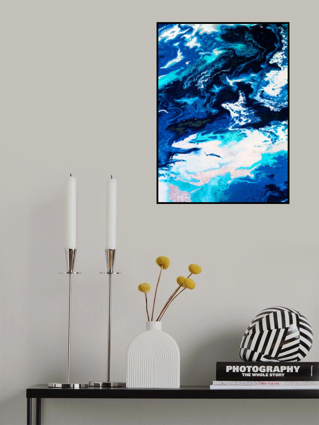 Bright Splash 1 Poster och Canvastavla