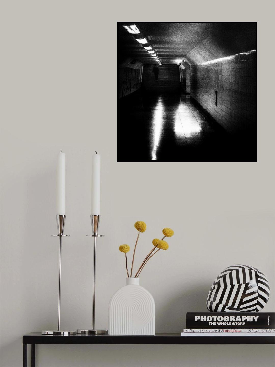 From the Morning Paper Moon Poster och Canvastavla