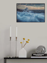 POSEIDO BLUE HAIRS Poster och Canvastavla