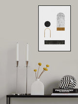Abstract Geometric II Poster och Canvastavla