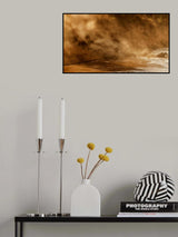 Plunging into the river Poster och Canvastavla