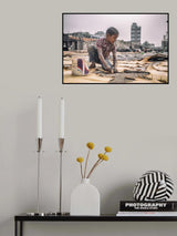 Boy from leather manufacture Poster och Canvastavla