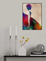 Surfer sport art Poster och Canvastavla
