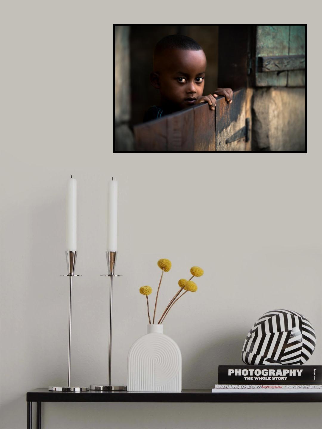 The eyes of Madagascar Poster och Canvastavla