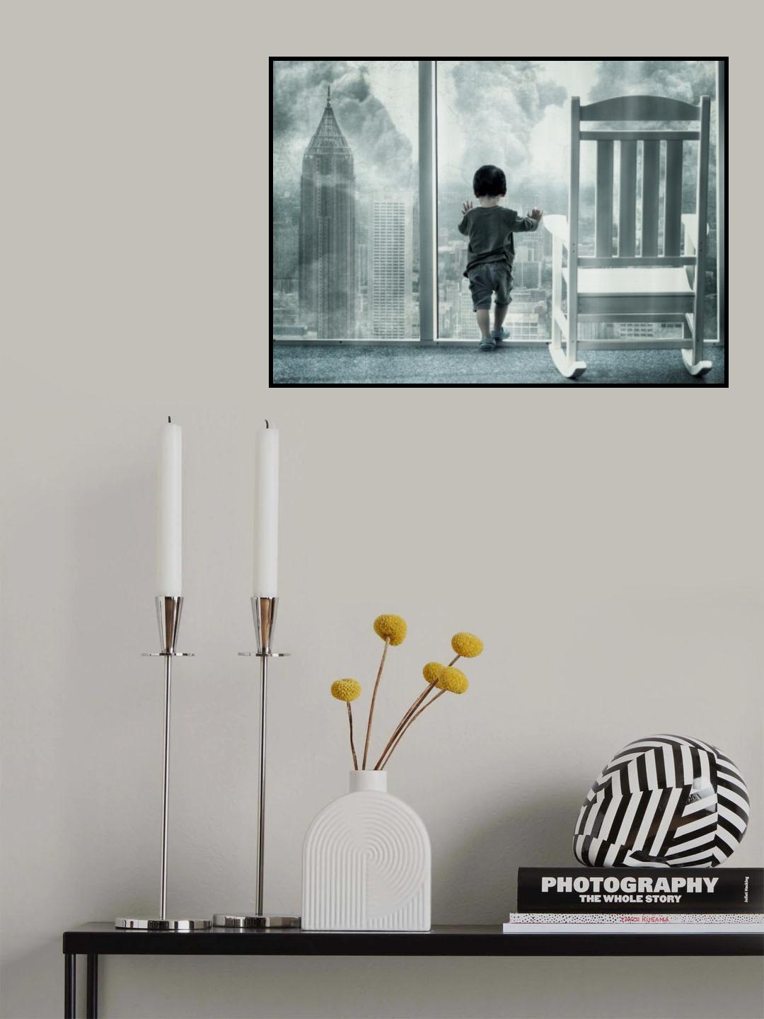 city under guard Poster och Canvastavla