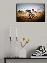 MX Race Poster och Canvastavla