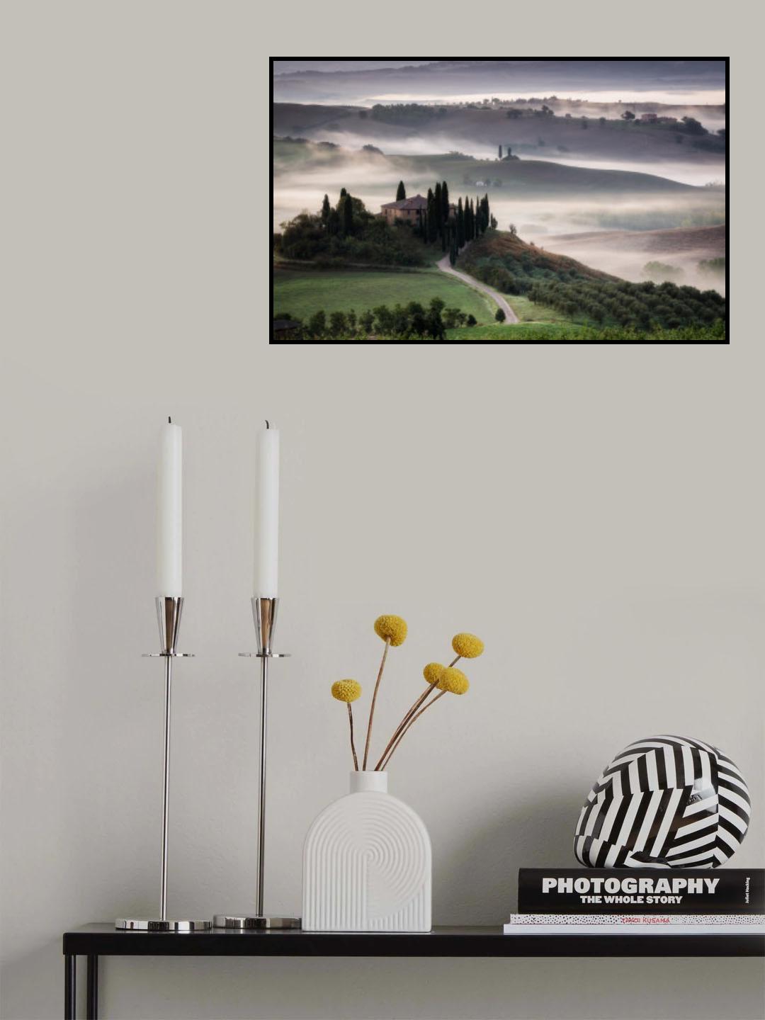 Podere Belvedere Poster och Canvastavla