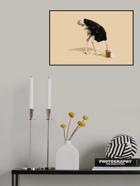 Dive in Coffee Poster och Canvastavla