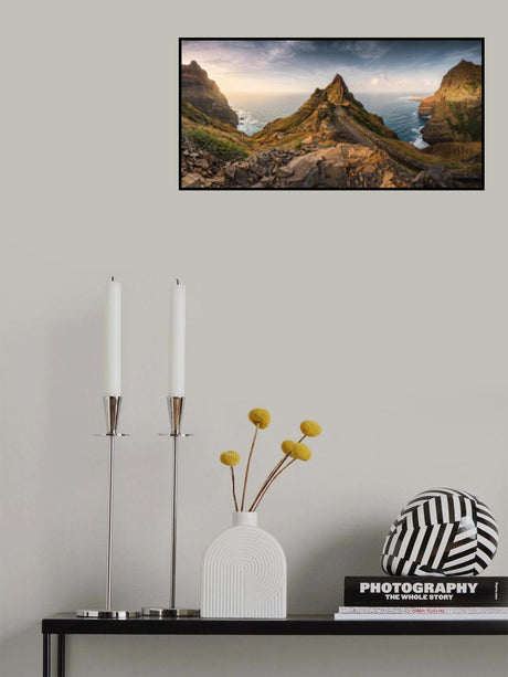 Coastal Path Poster och Canvastavla