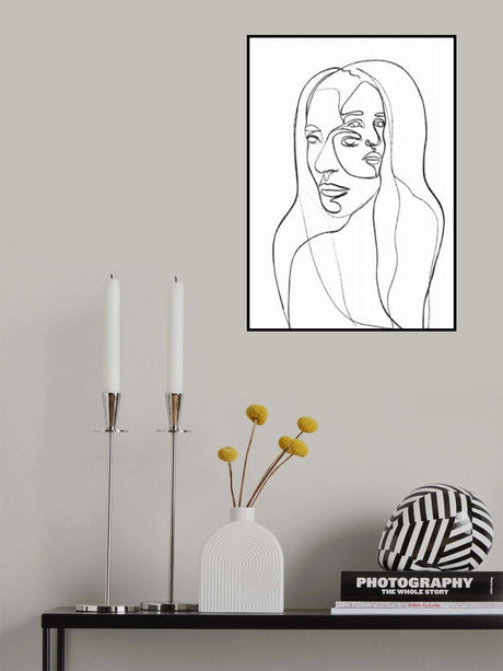 Thoughts Poster och Canvastavla