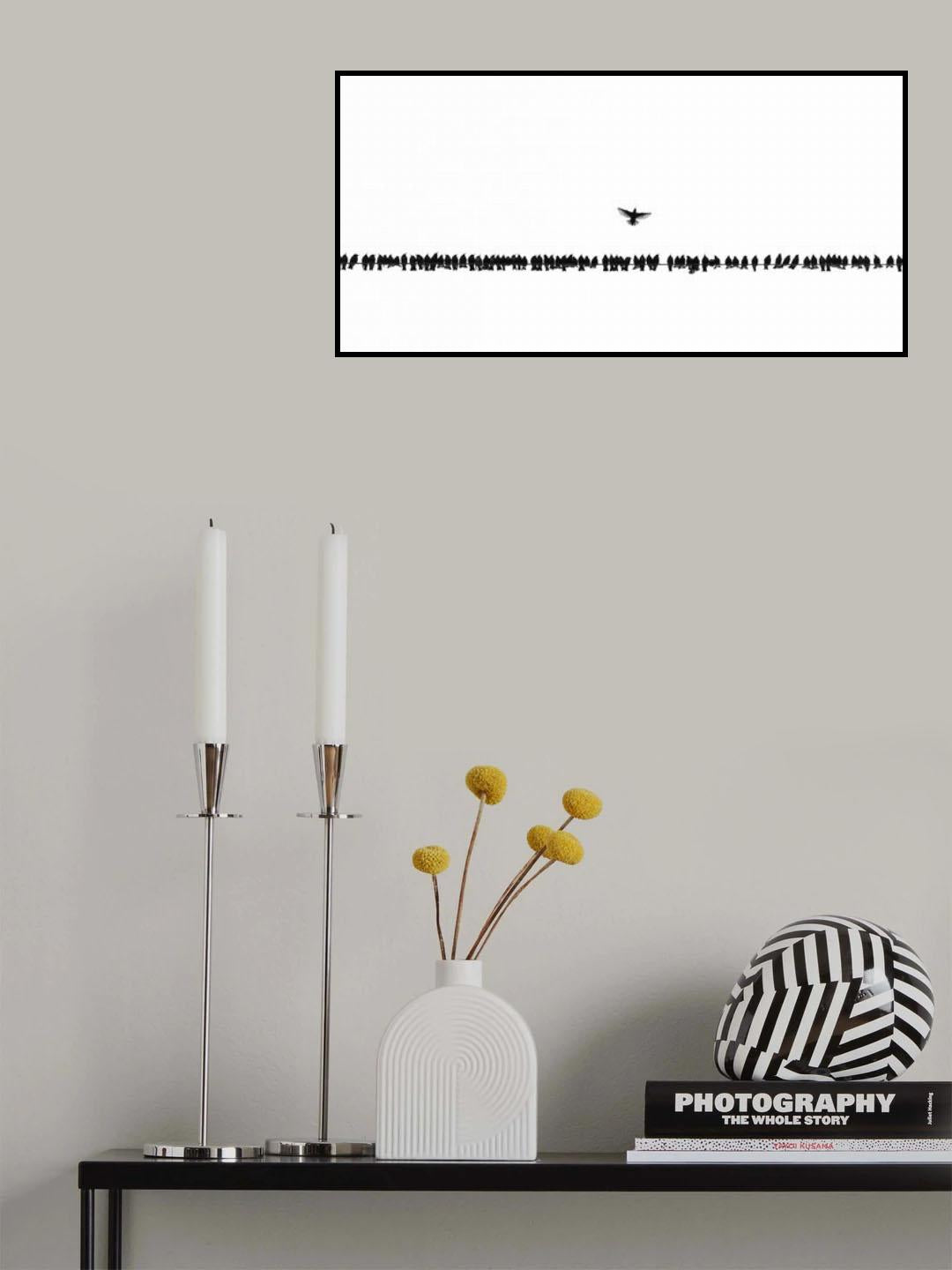 We warn you Icarus, not too close to the sun Poster och Canvastavla