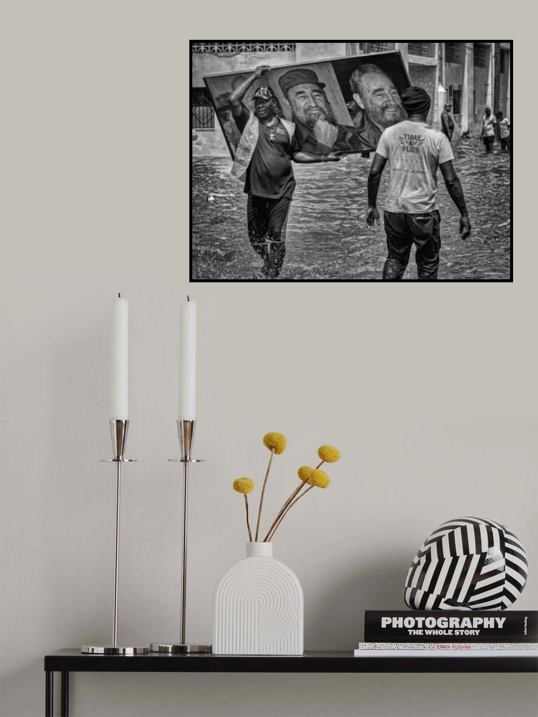 Time Flies Poster och Canvastavla
