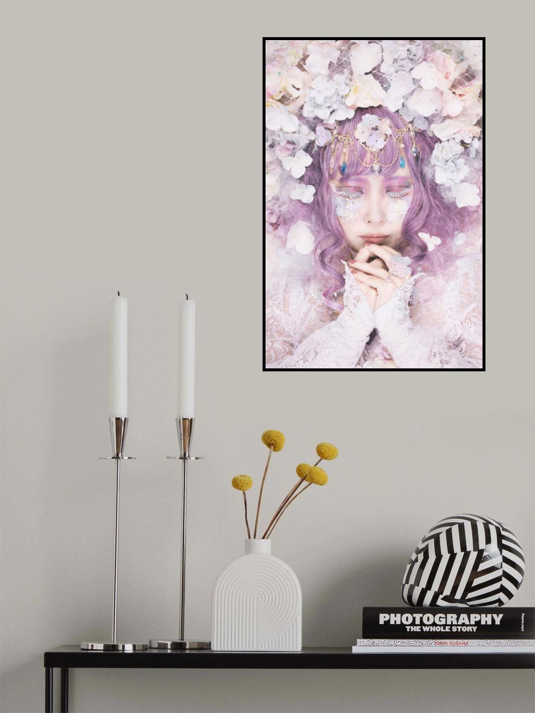 Hydrangea Poster och Canvastavla