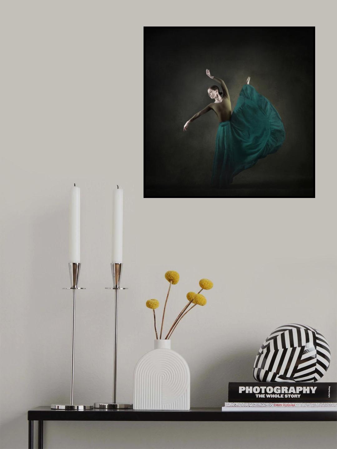 The girl &amp; dance Poster och Canvastavla