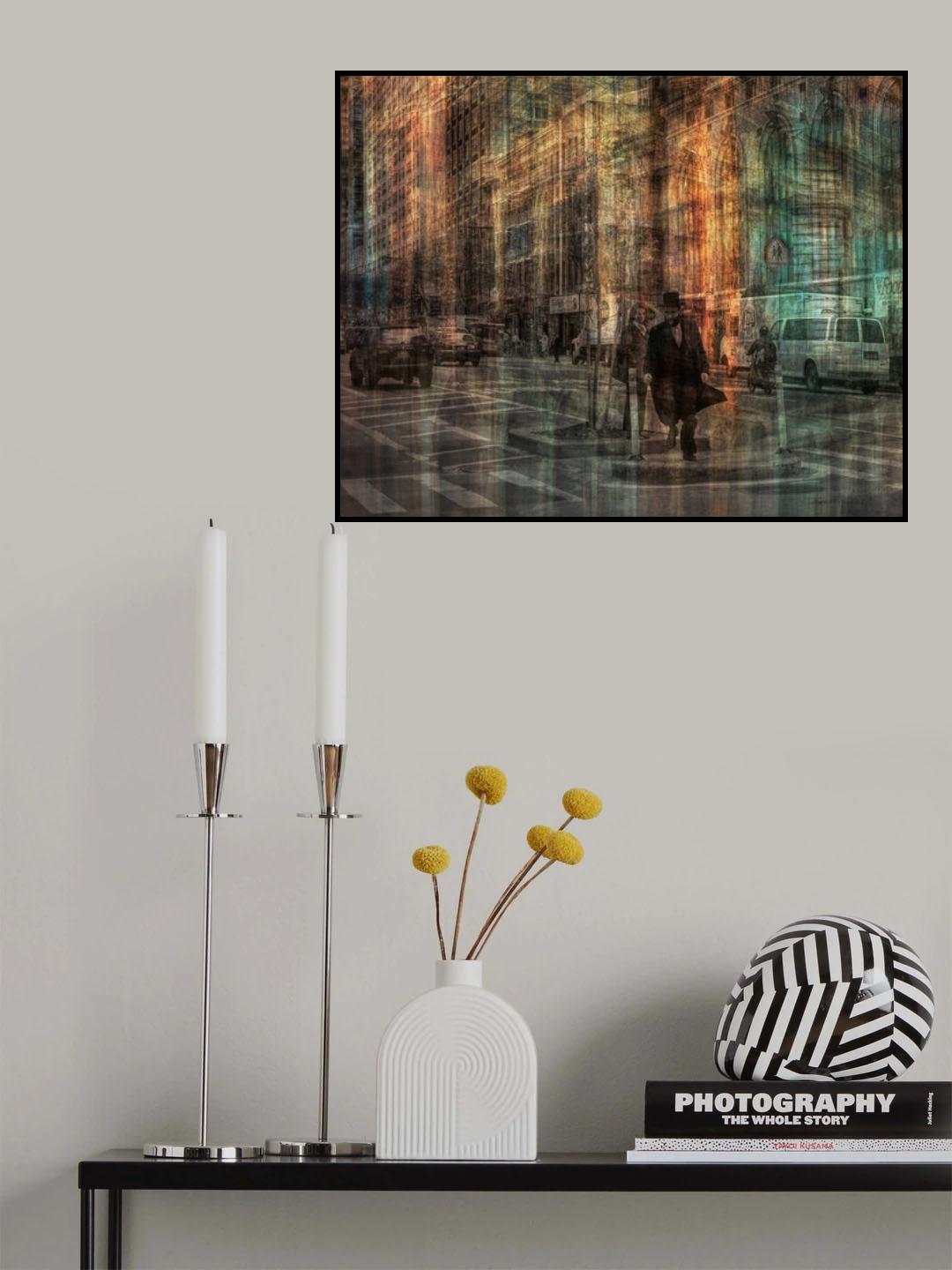 Fleeing the scene Poster och Canvastavla