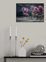 in rails Poster och Canvastavla