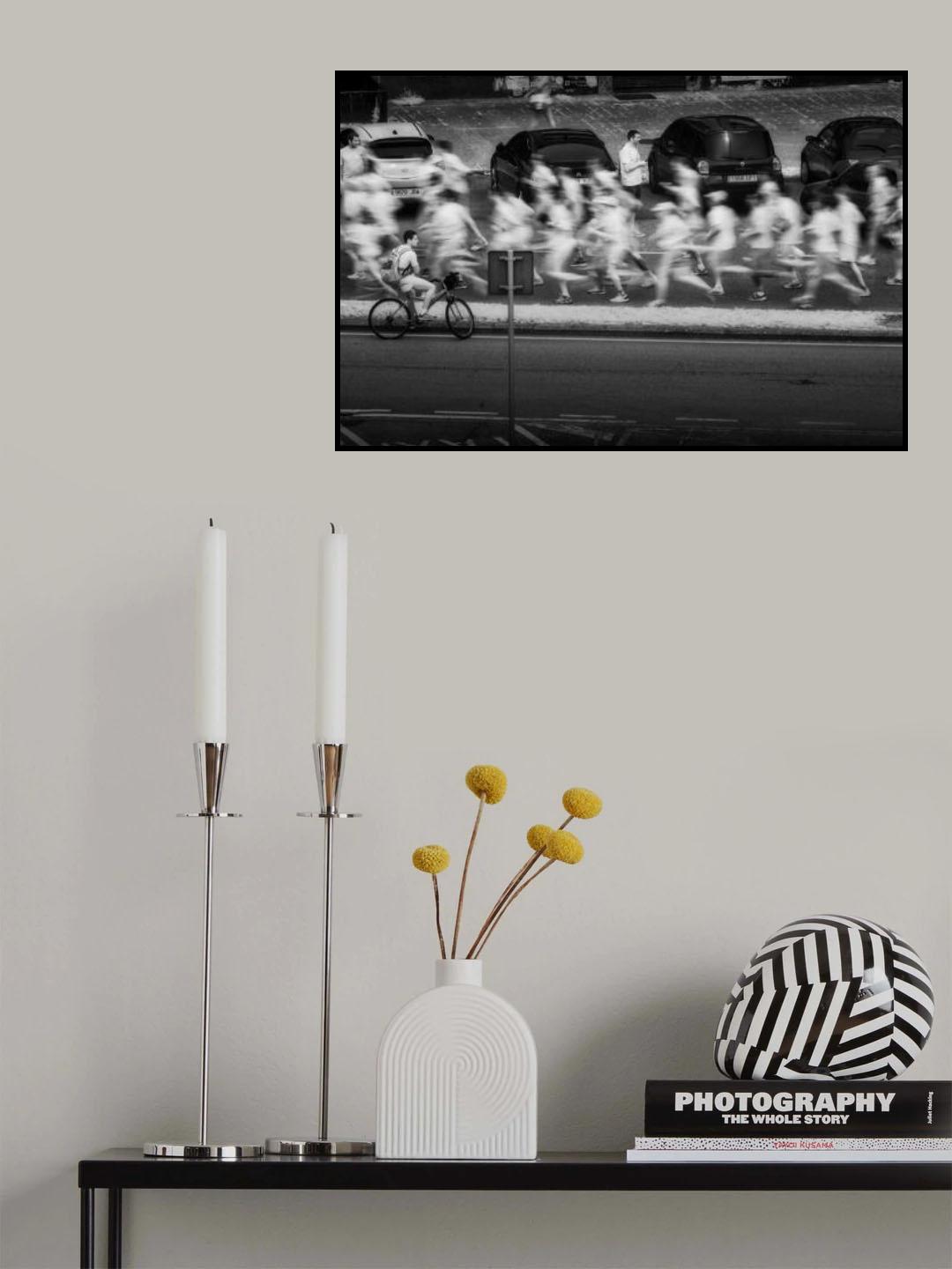 Ghost Race Poster och Canvastavla