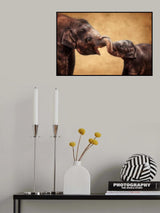 HAND IN HAND Poster och Canvastavla