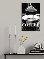 Coffee Text 2 Poster och Canvastavla