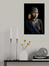 Suri tribes girl Poster och Canvastavla