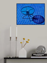 only blue Poster och Canvastavla