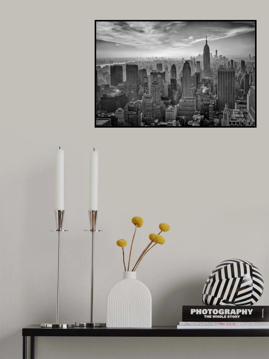 Hazy Gotham Poster och Canvastavla