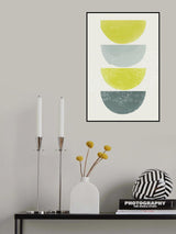 Watercolor Minimal Set #1 Poster och Canvastavla