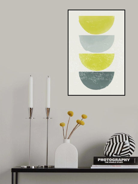 Watercolor Minimal Set #1 Poster och Canvastavla