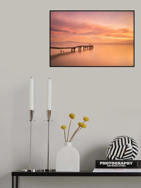 Garda Lake Poster och Canvastavla