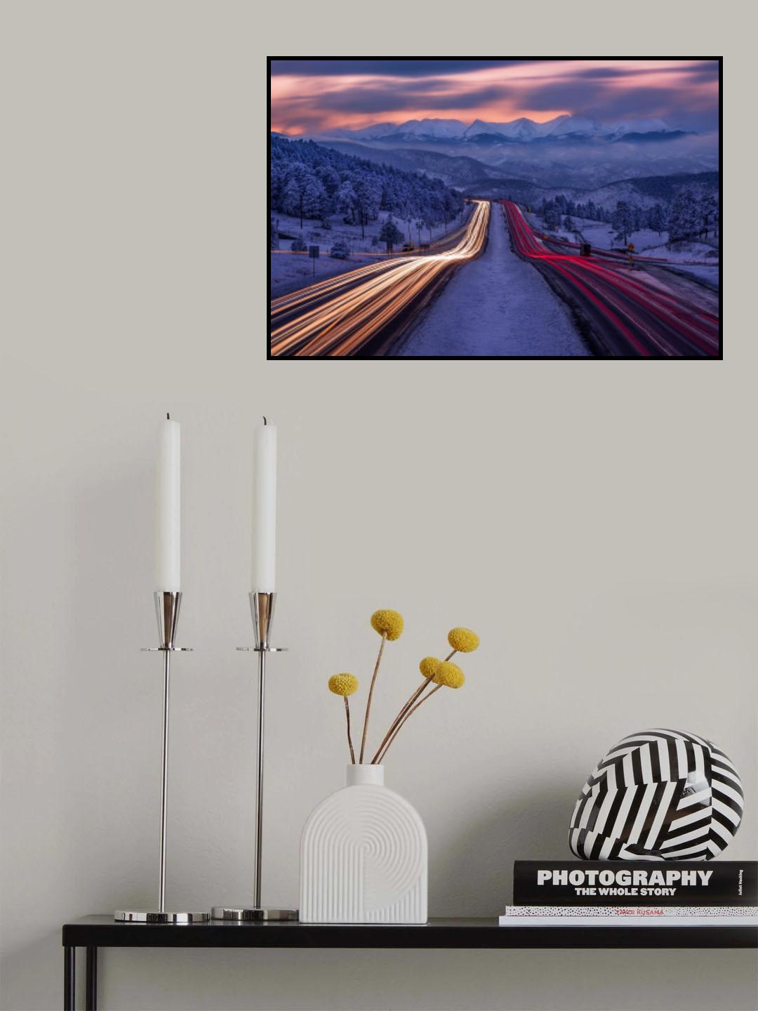 To the Mountains Poster och Canvastavla