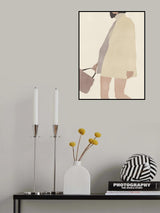 Checked Handbag Poster och Canvastavla