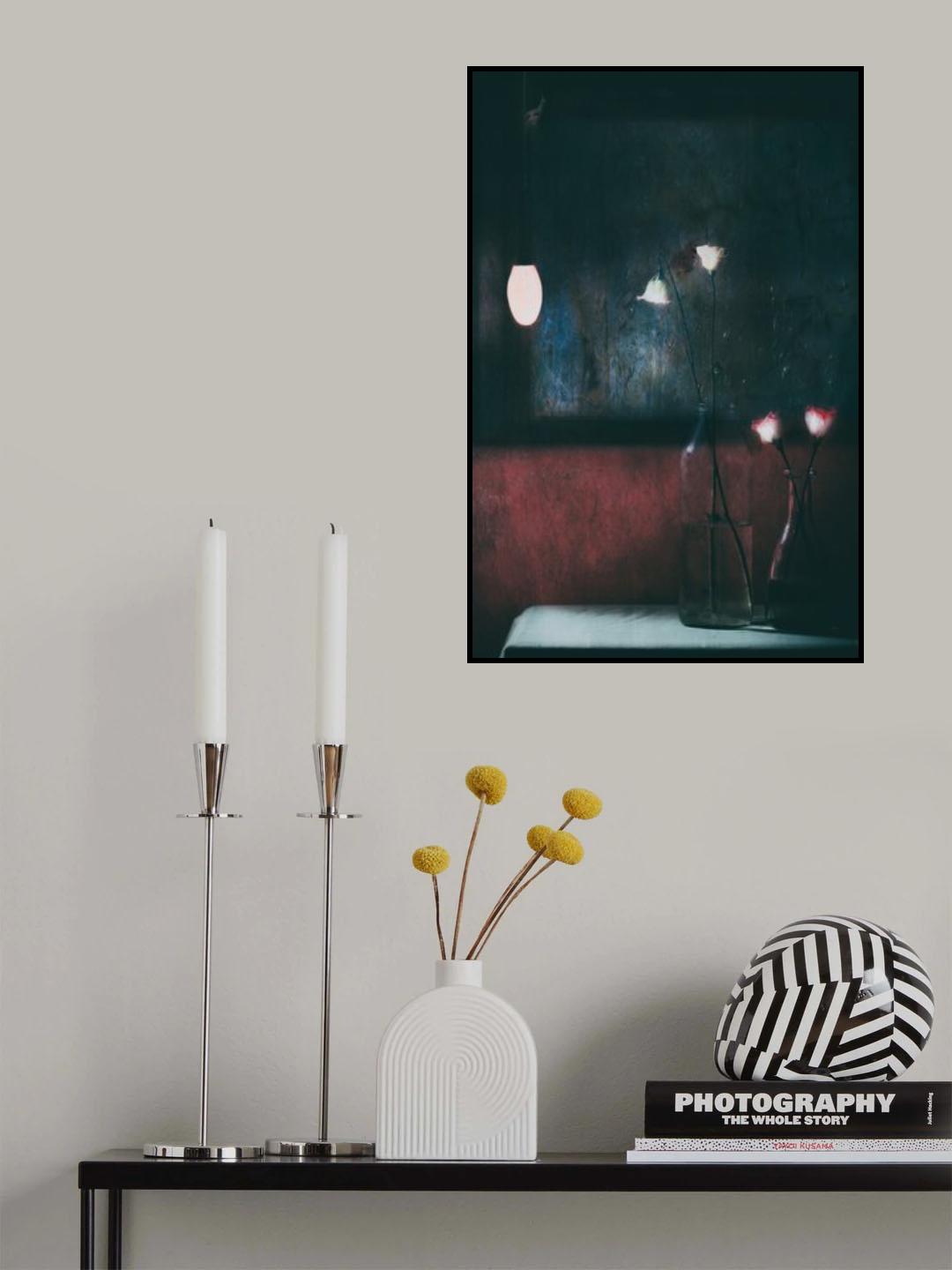 Winter Night and I Think about Spring... Poster och Canvastavla