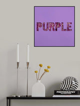 Purple Poster och Canvastavla