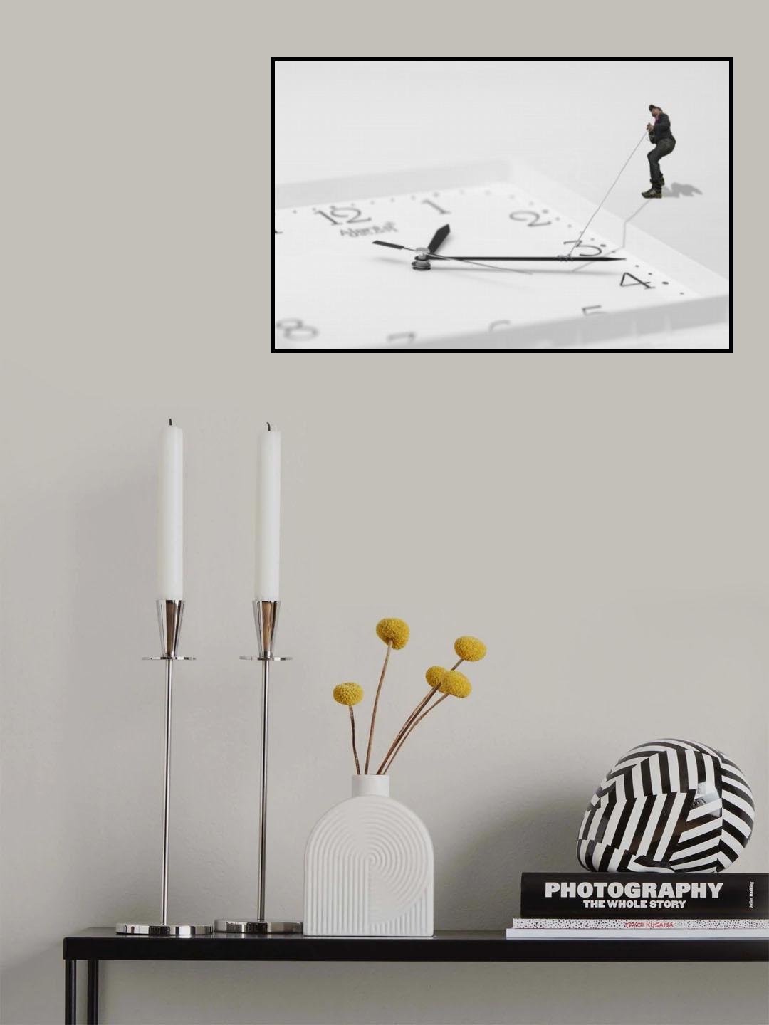 Trying to correct past. Poster och Canvastavla