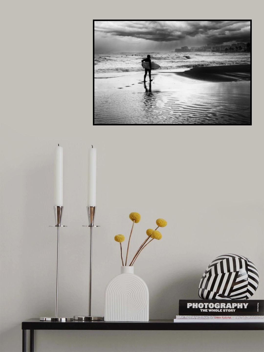 Ready to ride a wave Poster och Canvastavla