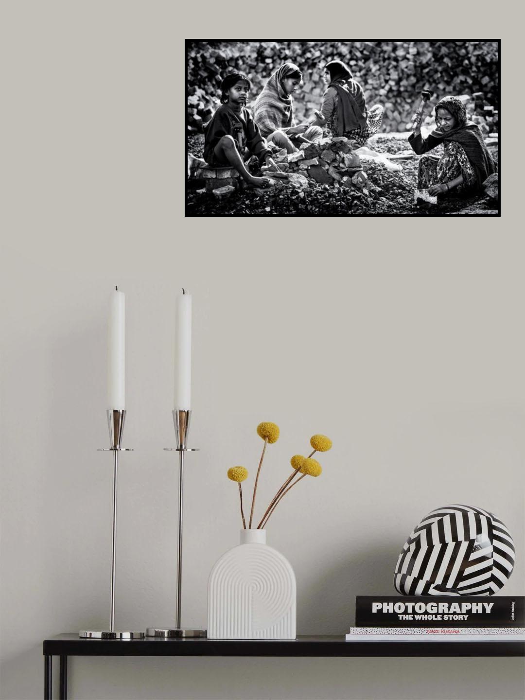 Bricks Poster och Canvastavla