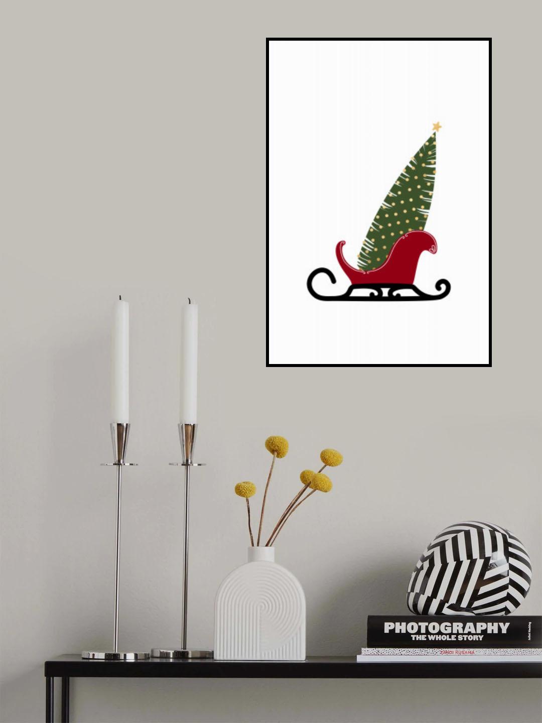 Let's go (gold) Poster och Canvastavla