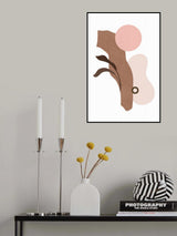 Tropical Villa Color and Shapes 28 Poster och Canvastavla