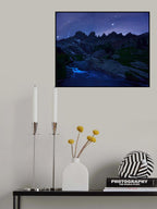 Sleepless under Zodiac Ridge Poster och Canvastavla
