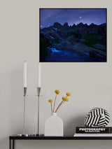 Sleepless under Zodiac Ridge Poster och Canvastavla