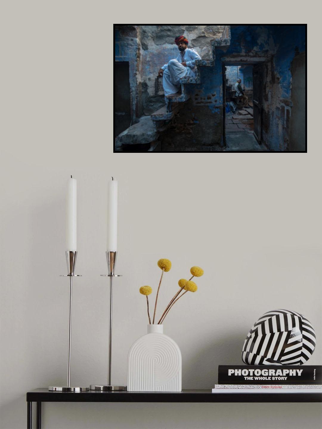 Model and Photographer Poster och Canvastavla