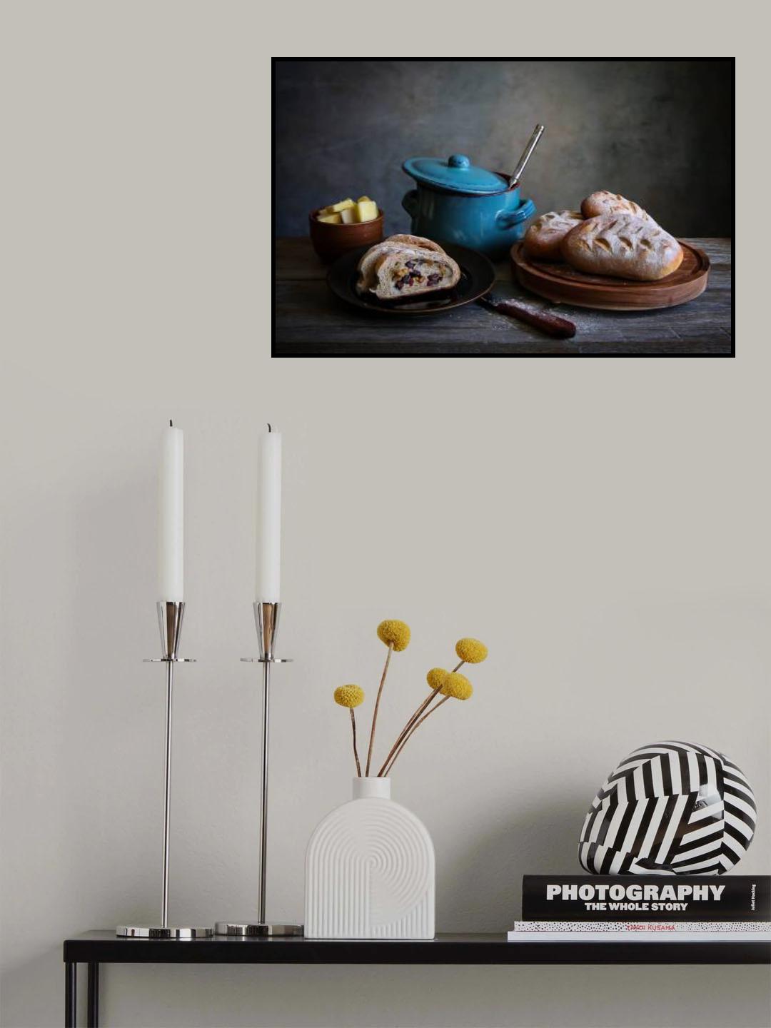 Europe Soft Bread Poster och Canvastavla