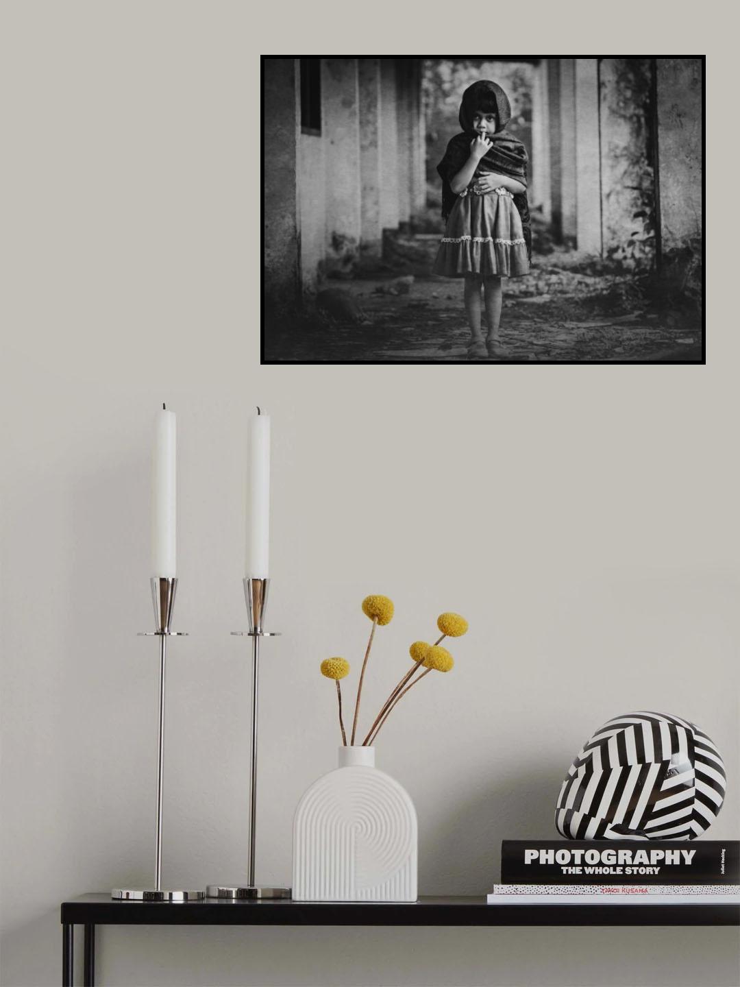 Indigo Poster och Canvastavla