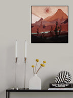 Western Day Poster och Canvastavla