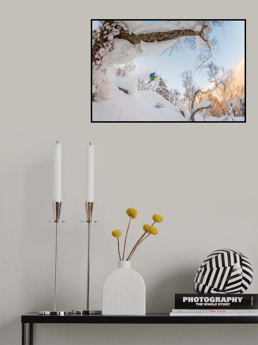 Pillow drop with Benjamin Etienne Poster och Canvastavla