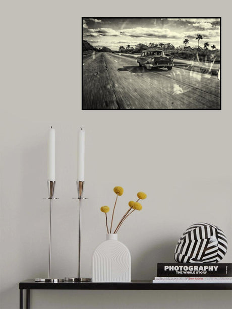 Taxi Havana Poster och Canvastavla
