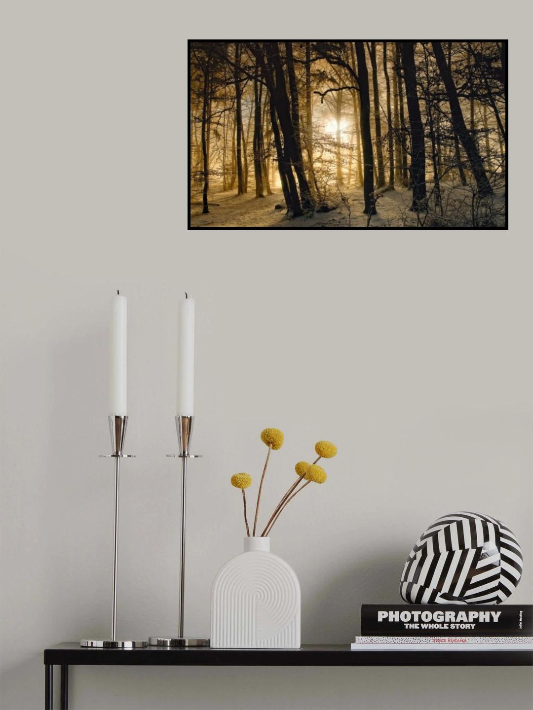 winter morning Poster och Canvastavla